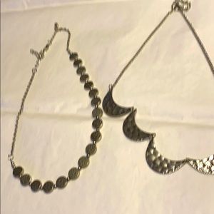 Bundle of two 16” necklaces in very good condition